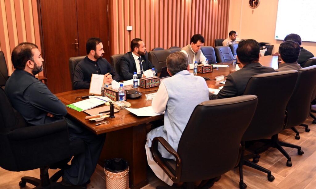 Balochistan Chief Minister Sarfraz Bugti presiding over the Investment and Trade Board meeting in Quetta