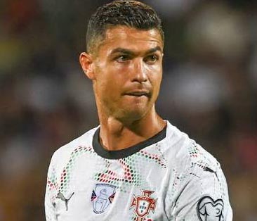 Cristiano Ronaldo shooting for his new Hollywood TV series Day Ones