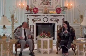 Punjab Chief Minister Maryam Nawaz Sharif and Federal Minister Dr Musadik Malik during a meeting on Monsoon 2026, flood preparedness, climate resilience, and disaster management.