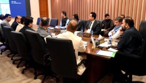 Chief Minister Mir Sarfraz Bugti chairs a meeting on installing AI-based traffic signals in Quetta to improve traffic management.