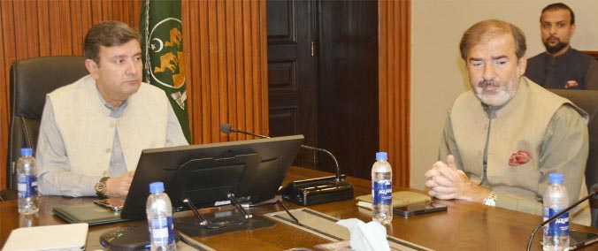 chief secretary Shakeel Qadir Khan
